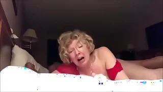 Old couple gets down on hose down